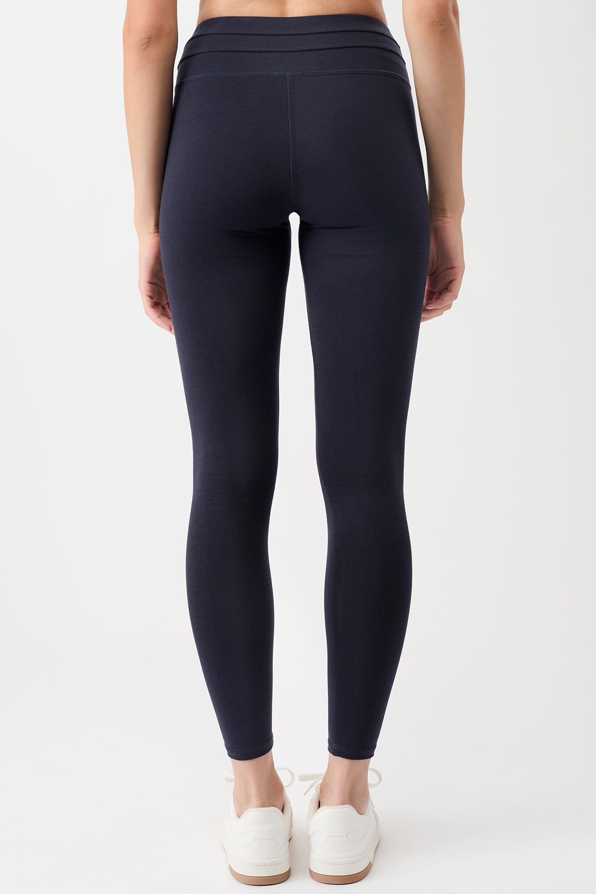 Mandala Sport Pant Blau Rückseite - Best Shaped Legging