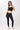 Mandala Fitness Legging Schwarz Outfit Front - Wrap Legging