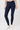 Mandala Fitness Legging blau Front - Wrap Legging