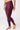 Mandala Fitness Legging Rot Seite - Wrap Legging