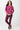 Mandala Fitness Legging Rot Outfit Front - Wrap Legging