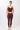 Mandala Fitness Legging Rot Outfit Front - Wrap Legging