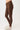 Mandala Fitness Legging Braun Seite - Wrap Legging