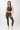 Mandala Pilates Legging Grün Outfit Front - Pilates Tights