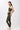 Mandala Pilates Legging Grün Outfit Seite - Pilates Tights