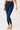 Mandala Pilates Legging Dunkelblau Front - Pilates Tights