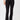 Mandala Fitness Pant Schwarz Front - Classic Rolldown