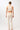 Mandala Fitness Pant Weiß Outfit Rückseite - Classic Rolldown