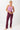 Mandala Fitness Pant Lila Outfit Front - Classic Rolldown