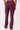 Mandala Fitness Pant Lila Rückseite - Classic Rolldown