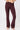 Mandala Fitness Pant Rot Front - Classic Rolldown