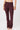 Mandala Fitness Pant Rot Front - Classic Rolldown