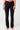 Mandala Fitness Hose Schwarz Front - Envelope Flared Pants