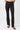 Mandala Black Front-Flared Sports Leggings