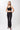 Mandala Black Fitness Leggings Outfit (Front View) - Flared Sports Pants