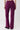 Mandala Trainings Pant Lila Rückansicht - Straight Pants