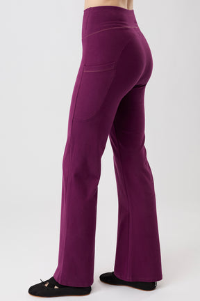 Mandala Trainings Pant Lila Seite - Straight Pants