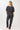 Mandala Fitness Pant Gray Outfit Back - Venice Pants