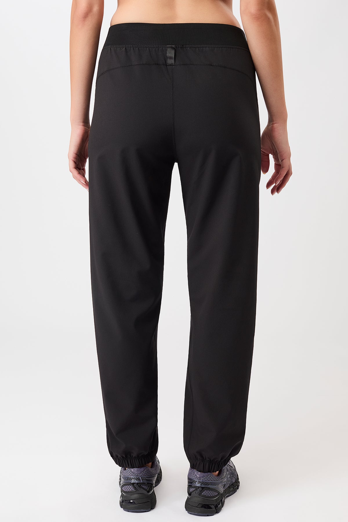 Mandala Sport Hose Schwarz Rückseite - Venice Pants