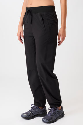 Mandala Sport Hose Schwarz Seite - Venice Pants
