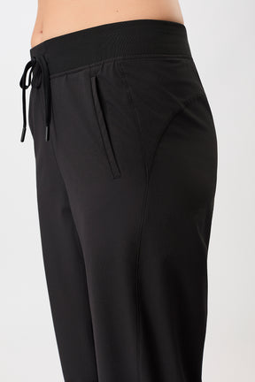 Mandala Sport Hose Schwarz Detail Tasche - Venice Pants
