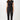 Mandala Sport Hose Schwarz Outfit Front - Venice Pants