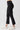 Mandala Trainings Pant Schwarz Seite - Retro Cropped Pants