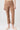 Mandala Trainings Pant Braun Front - Retro Cropped Pants