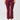 Mandala Sport Hose Rot Front - Cropped Flared Pants