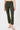 Mandala Sport Hose Grün Front - Cropped Flared Pants