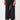 Mandala Sport Pant Schwarz Front - Tulip Pants