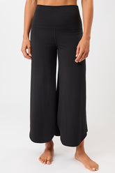 Mandala Sport Pant Schwarz Front - Tulip Pants