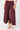 Mandala Sport Pants Red Front - Tulip Pants