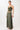 Mandala Green Fitness Leggings Outfit (Front View) - Extra-Wide Pants