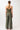 Mandala Green Fitness Leggings Outfit (Back View) - Extra-Wide Pants