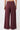Mandala Fitness Legging Rot Rückseite - Extra Wide Pants