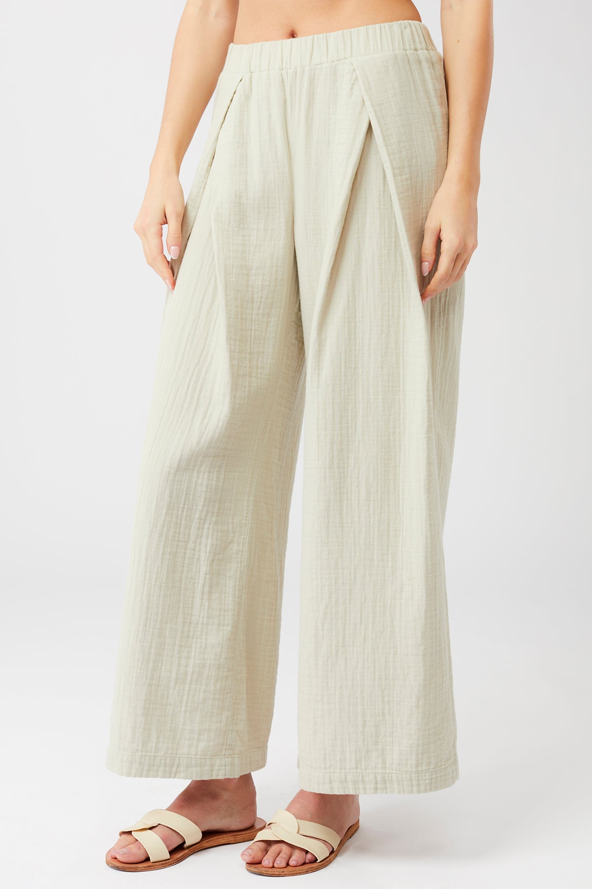 GOTS Organic Cotton Plain Yoga Trouser