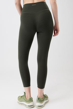 Mandala Active Legging Grün Rückseite - Best Cropped Legging