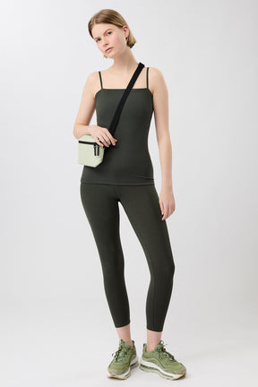 Mandala Active Legging Grün Outfit Front - Best Cropped Legging