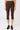 Mandala Active Leggings, Brown (Front) - Best Cropped Leggings