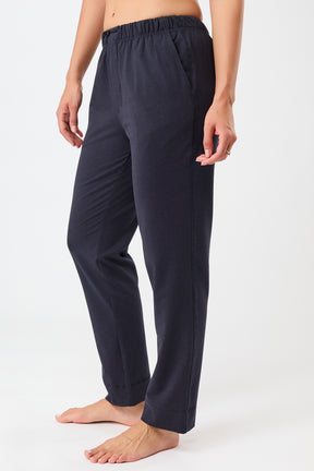 Mandala Trainings Hose Blau Seite - Relaxed Fit Pant