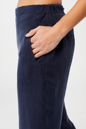 Mandala Yoga Pant Blau Detail - Milan Pants