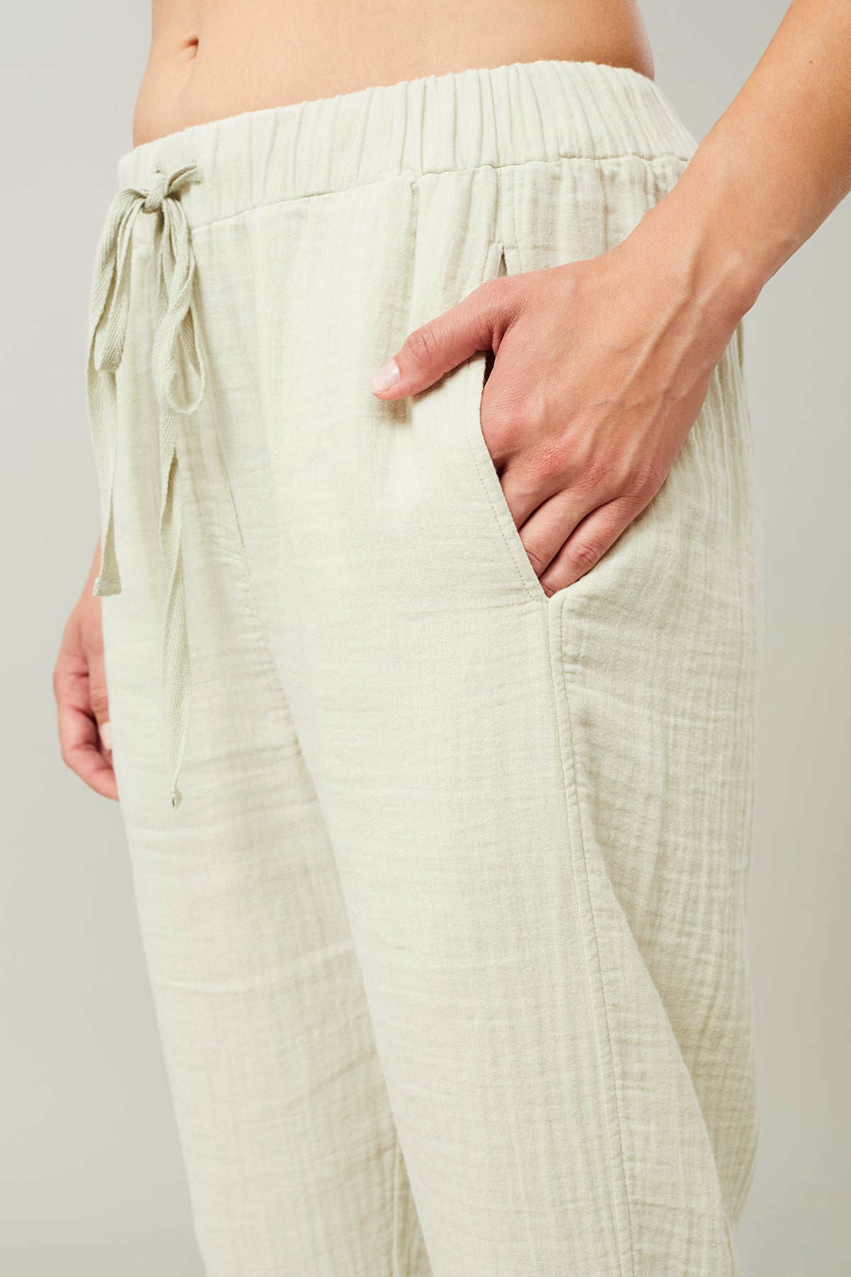 Mandala Yoga Pant Grün Detail - Track Pants