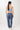 Mandala Trainings Hose Blau Outfit Rückseite - The N.Y. Pants