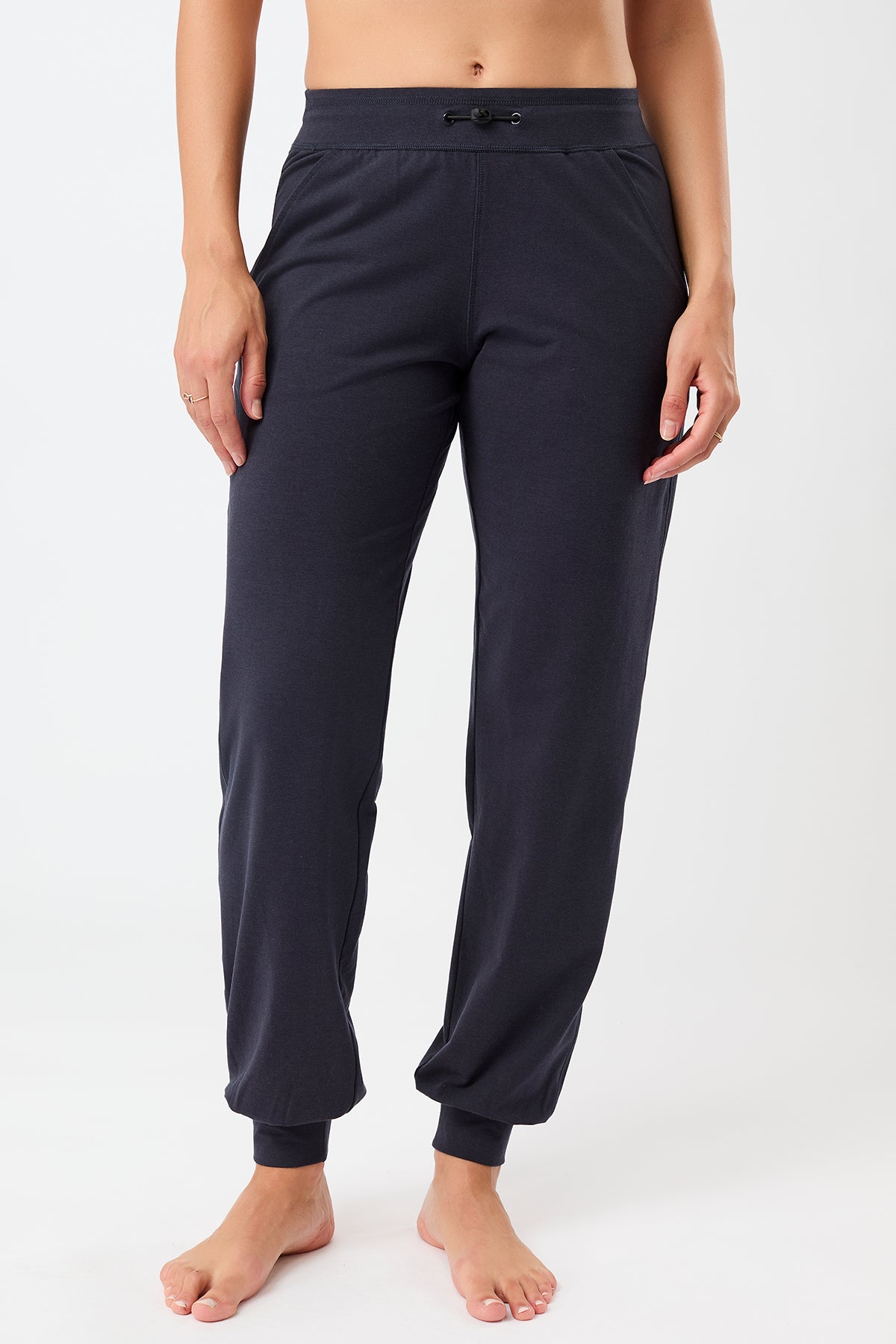 Mandala Trainings Hose Blau Front - The N.Y. Pants