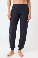 Mandala Trainings Hose Blau Front - The N.Y. Pants