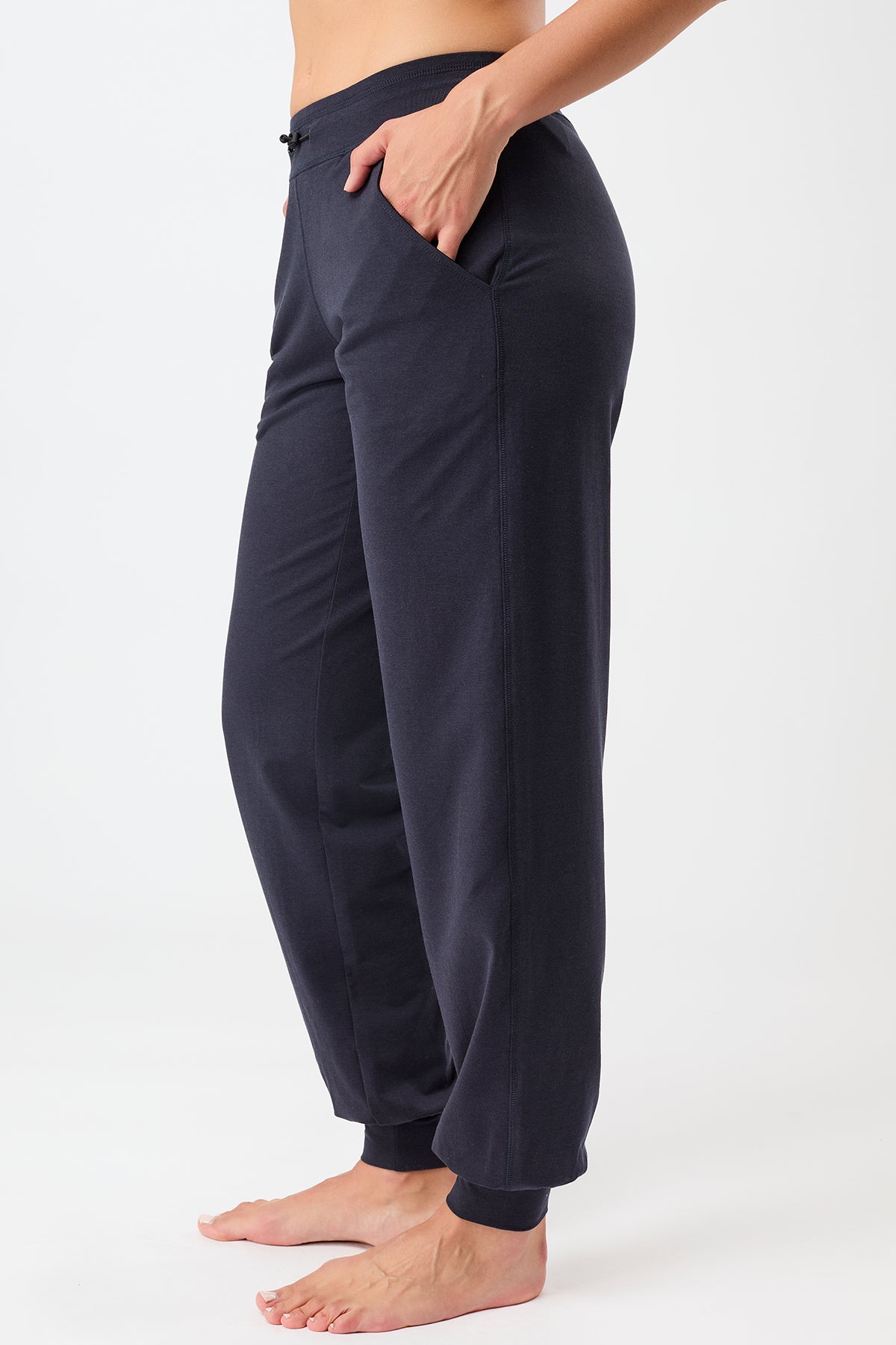 Mandala Trainings Hose Blau Seite - The N.Y. Pants