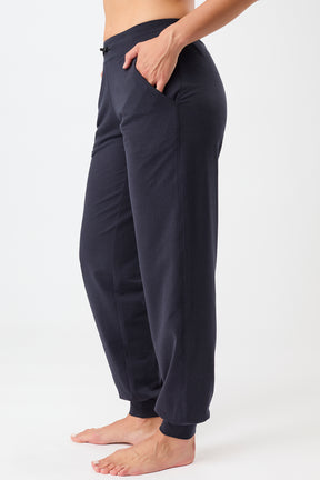 Mandala Trainings Hose Blau Seite - The N.Y. Pants