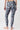 Mandala Fitness Legging gemustert Rückseite - VibrantVibe Leggings