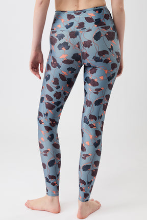 Mandala Fitness Legging gemustert Rückseite - VibrantVibe Leggings